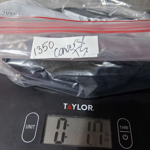 Converse Multicolor logo crop top tshirt Size XL Women - Picture 9 of 9